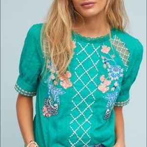 MAEVE Perennial Blouse size 6 from ANTHROPOLOGIE